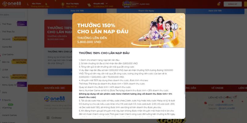 Đánh giá chung về chương trình khuyến mãi ONE88